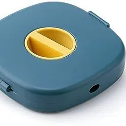 Modinity Portable Round Rotatable Wire Cable Storage Box Data Line Box Mobile Phone Charging Pad-picture-14