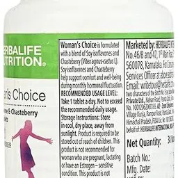 herbalife Woman's Choice Soy Isoflavones and Chasteberry Extract Tablets- image 4