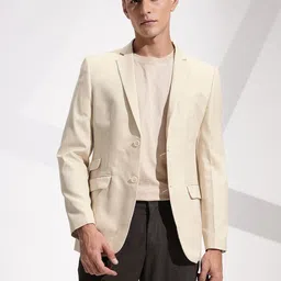 invictus Men Solid Single Breasted Casual Blazer image 3