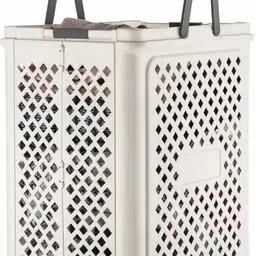 jayci mart 30 L White Laundry Basket image 4