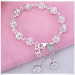 nilu's collection Copper Sterling Silver Bracelet-picture-10