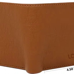 lorem Men Casual, Evening/Party, Formal Tan Artificial Leather Wallet - Mini image 3