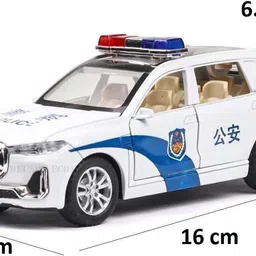 dezicon ecom 1:32 POLICE X5 WHITE-DU-DZC159 image 2