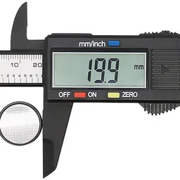 prl traders Digital Vernier Caliper Caliper 0–150 mm/0–6 inch Metric/Imperial Dual Reading Electronic Aero Space Digital Vernier Digital Caliper (0-150 mm) Electronic Digital Vernier Caliper with Extra Large LCD Screen Paquimetro Micrometer With Box, 150mm (0 - 6 Inches) Metric or Imperial Dual Reading, Fine Adistment Roller, Hardened Stainless Steel, Four Measurement Functions, Inch/Fractions/Millimeter Conversion digtal calipr Digital Caliper Digital Caliper (150 mm mm) Digital Vernier Caliper Caliper 0–150 mm/0–6 inch Metric/Imperial Dual Reading Electronic Aero Space Digital Vernier Digital Caliper (0-150 mm) Digital Caliper image 5