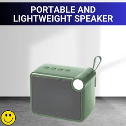 SACRO M406 (PORTABLE WIRELESS SPEAKER) Crystal Clear Sound With Long Life BatteryW254 5 W Bluetooth Laptop/Desktop Speaker-picture-31