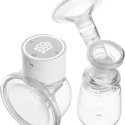 purvish 2-in-1 Breast Pump Wearable & Traditional Modes, 9 Level, USB Rechargeable - Electric image 2