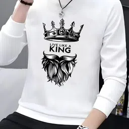 rar Men Printed Round Neck Polyester White T-Shirt-picture-14