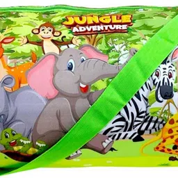 14 L Gym Duffel Bag - Travel Duffle Bag, Jungle Theme Duffke Bag For Boys & Girls - Green-image-6