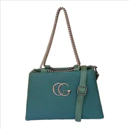 chrada Green Women Sling Bag Handbag for Women Shoulder Bag-picture-19