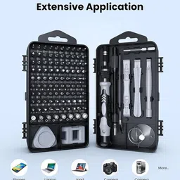 gentle beast TechGrip 115 in 1 Professional Magnetic Screwdriver Kit Standard Screwdriver Set image 5