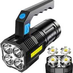 joygesture LED Flashlight Rechargeable, Portable Light for Outdoor Camping Hiking Torch-picture-25