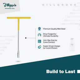 hillgrove 4Pcs Hex T-Socket Spanner Set for Automobiles/Bike/Car Repair Tools Kit Socket Set image 3