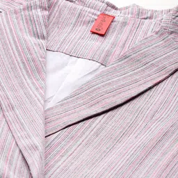 cottinfab Women Striped Double Breasted Casual Blazer image 4