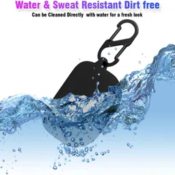 KANSOL Silicone Velcro Earbuds Case For Jabra Elite 8 Active image 3