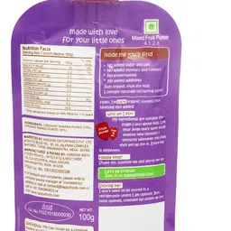 happa Organic Baby Food- Fruit Puree- Mango Banana, Apple Mango Cereal image 4