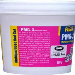 pl super palco PMG-3 Multipurpose Red Gel Grease 500g NLGI-3 Rust Resistance for Long Lasting Protection Bearing Chassis Grease for Car Bike Chain Lubrication Water Resistant Grease image 2