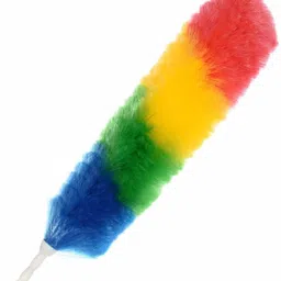 new febup Long Size Microfiber PP Static Dry Cleaning Duster Brush for Car, AC, Sofa and Other Household (Standard, Multicolour) NA Duster Set image 4