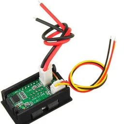 solnoi electronics DC 0-100V 10A Voltmeter Ammeter Red+ Blue LED Amp Volt Voltmeter image 2