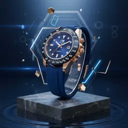 sparkplug Royal luxury blue series analog watch Analog Watch - For Men BLUE01 image 3