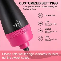 ND BROTHERS 3IN1 Hair Straightener, Hair Curling, Hair Dryer, Step Hair Dryer ND23 Hair Dryer-picture-17