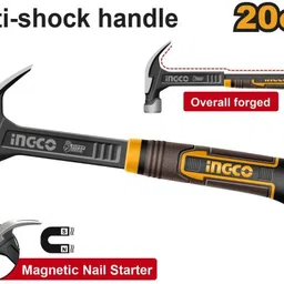 ingco HCH81020L Claw hammer Straight Claw Hammer image 2