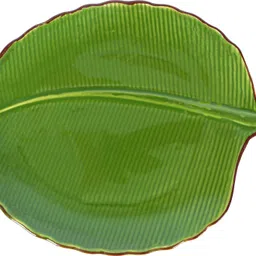 data Large Sun Leaf Platter Dinner Plate image 5
