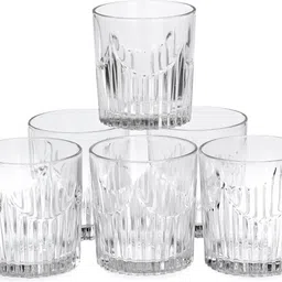 shivikatraders (Pack of 6) Glossy Impresive Glass Set Cocktail Glass-picture-26