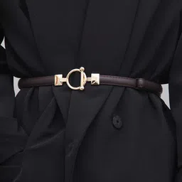 just lil things Women Casual Brown Synthetic Belt-picture-19