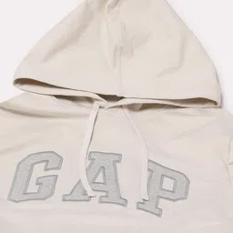 gap Men Full Sleeve Applique Hooded Sweatshirt image 4