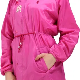 goodlucksb Solid Women Raincoat image 2