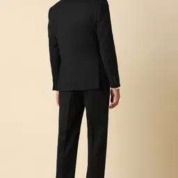 allen solly Men Single Breasted - 2 button Solid Suit image 2