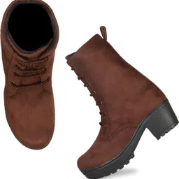 ishransh Casual Calf Long Boots For Women image 4