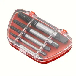 aster shop 5pcs Damaged Screw Extractor Set, Easy Out Bolt Extractor for Easily Remove Broken Bolts, Spiral Screw Extractor, Stripped Screws, Studs Screwdriver Bit Set-picture-39