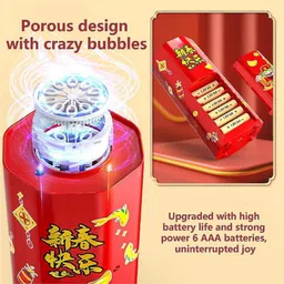 drumstone RTG Portable Firework Bubble Machine Snow Machine image 2