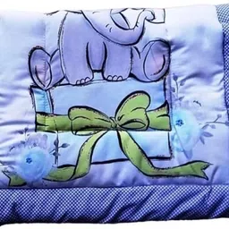 babking Combo Newborn Baby Pom Pom Cotton Baby Bed | Godari | Cradle Bed | Crib Sheet image 4