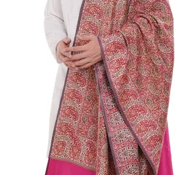 manra Wool Paisley Men Shawl image 4