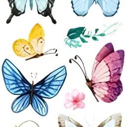 buzzhub Arrow Compaas Flower Temporary Tattoo For Waterproof Tattoo For Boys And Girls-picture-34