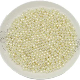 zilzaa 6mm White Pearl 500 pcs-For jewelry making image 2