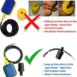 Right Gear Water Float Switch With Liquid Level Controller Sensor with 2 Meter Wire. image 4