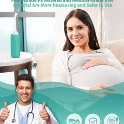 vhd 500ML Retractable Handheld Bidet Spray Portable of Anti-slip with Travel-Bag Bidet Nozzle image 5