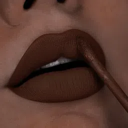 Liquid Matte Lipstick, Moisturises & Hydrates Lips dark brown-image-25