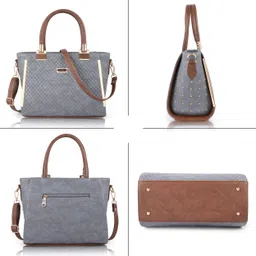 fiesto fashion Grey Women Sling Bag Sling Cross Body Travel Office One Side Shoulder Bag for Men and Women image 5