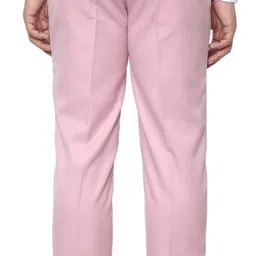 ad & av Men Regular Fit Pink Viscose Rayon Trousers image 2