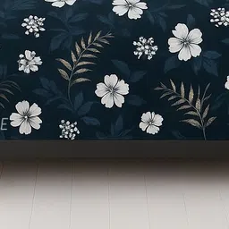 amrange Cotton King Flat 220 TC Floral Bedsheet image 2