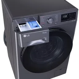 lg 10 kg Fully Automatic Front Load with In-built Heater Black image 4