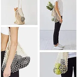 cotton candy Pack of 3 Grocery Bags image 3