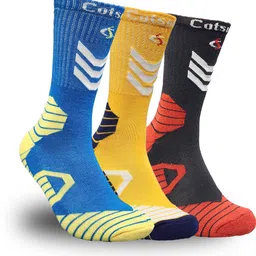 cotson Men Self Design Mid-Calf/Crew-picture-26