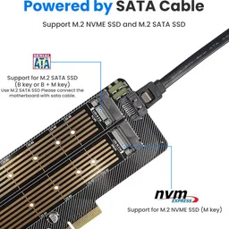 Venzina Dual M2 SSD PCIe Expansion Card AM4Socket ATX AMD A75 Chipset DDR3 Motherboard for Desktop image 2