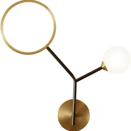 Stello Twin Orbit Wall Light Modern Art Deco LED Fixture image 3