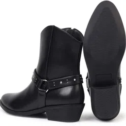 yoho Slays Studs Mid Calf Boots Boots For Women image 2